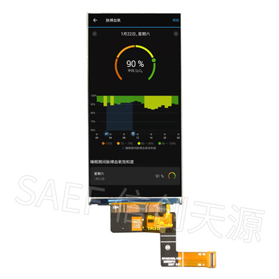 MIPI Arayüzü ile 30 Pin Tıbbi LCD Dokunmatik Ekran TFT 4 İnç 540x1080