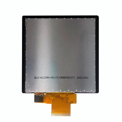 Ev Otomasyonu için 40 Pinlik Kare 4 Inç 480x480 Endüstriyel TFT Ekranı, PCAP Dokunma ile 4 Inç Kare LCD