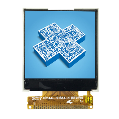 Kare Küçük LCD Ekranı, MUC 8bit Arayüzü ile 1.44 Inch128x128 TFT LCD