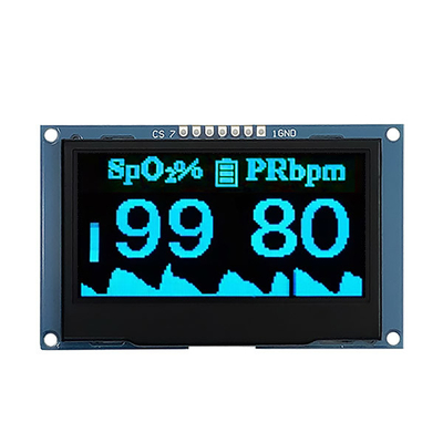 128x64 Nokta OLED Ekran Modülü 2.4" 2.42" ISO9001 ISO14000 Sertifikası
