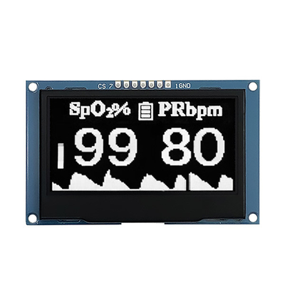 128x64 Nokta OLED Ekran Modülü 2.4" 2.42" ISO9001 ISO14000 Sertifikası