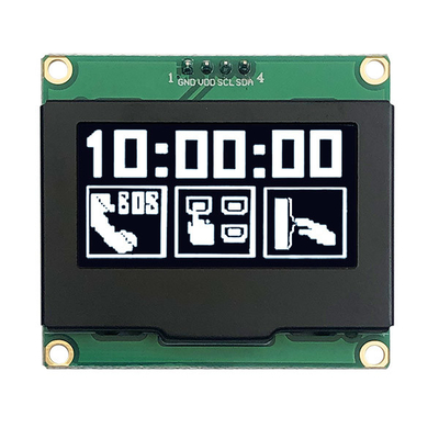 1.54 inçlik I2C Arayüzü SSD1309 Etkin Alanı 35.06 x 17.52 mm 128x64 çözünürlüğü ile Grafik OLED Ekranı