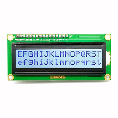 I2C Arayüzü 16x2 Karakter LCD Ekran Mavi 5V 4 Pin Sayısı