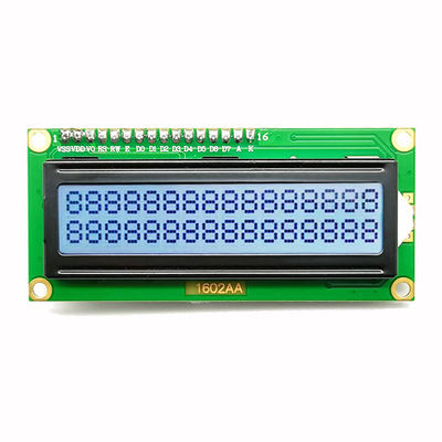 I2C Arayüzü 16x2 Karakter LCD Ekran Mavi 5V 4 Pin Sayısı