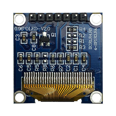 7 Pin 0.96 Inch OLED Ekran Modülü SPI 3V Beyaz PMOLED