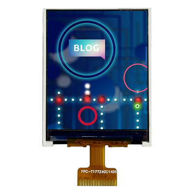 1.77' 'TFT LCD Ekran SPI Arayüzü W/Anti-Glare Yüzeyi, 128x160, Dokunmatik Ekran İsteğe bağlı