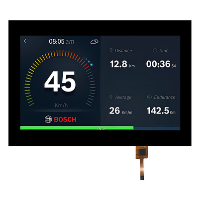 Gorilla Touch Glass 7 Inch PCAP TFT Ekranı 1024x600 MIPI Arayüzü