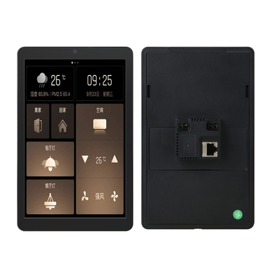 Zigbee POE RS 485 Destek ile Duvar Montajlı 8 Inch Android Akıllı Tablet PC