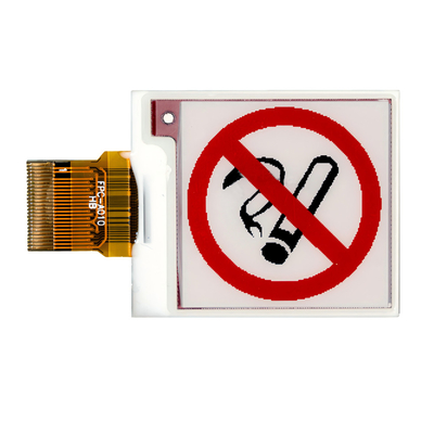 E-Mürekkep 1.54 Inç 200X200 EPD 3 Renkli BWR E-Kağıt Ekranı Spi Arayüzü 24 Pin