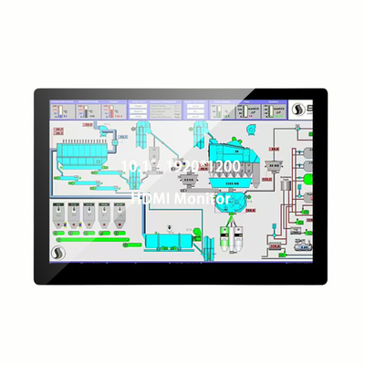 10,1 inç 1920×1200 HD Dokunmatik Monitör | 10 noktalı Dokunmatik, Plastik Kasa ve Çoklu arayüz (DC12V/VGA/HDMI/AV/USB/BNC)