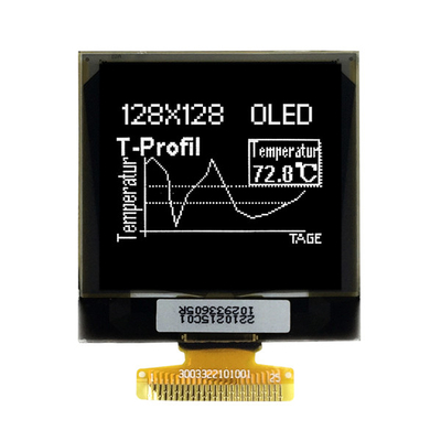1.5 inç Grafik 128x128 OLED Ekranı, 1.5 inç OLED Modülü Tek renkli Beyaz Bule Rengi