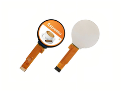 1.28 inç yuvarlak TFT LCD ekranı - 240x240 SPI, giyilebilir cihazlar ve IoT için yüksek çözünürlüklü.